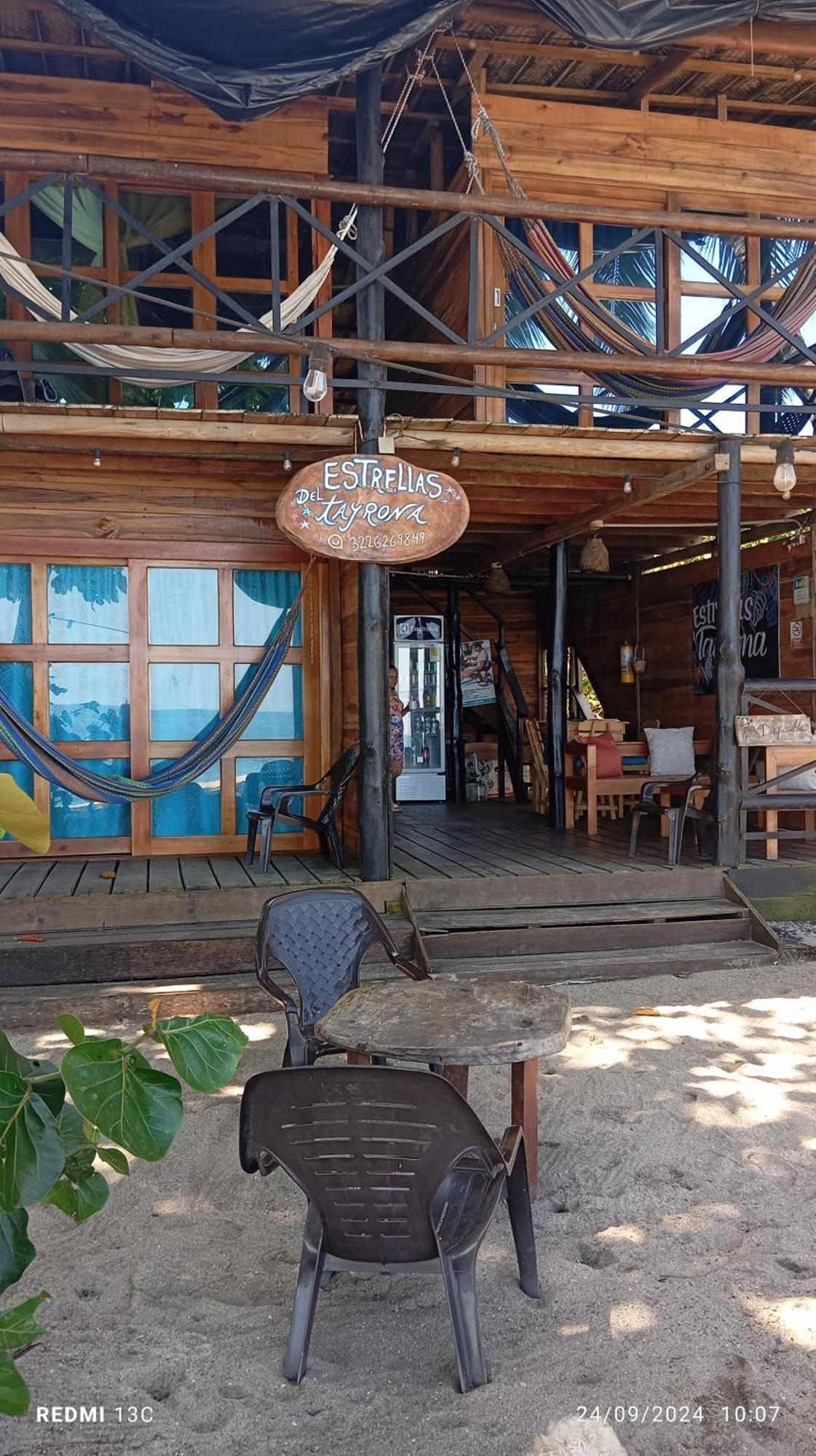 Hostal Estrellas Del Tayrona Playa Mendihuaca Guachaca Ngoại thất bức ảnh